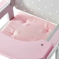 thumbnail image 5 of Angelica   s Precious Polka Dots Baby Doll Highchair for 16  -18   Dolls, Gray/Pink, 5 of 12