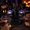 Black, variant on Light-Up Resin Skeleton Figurine Trinket Shelf, Spooky Creepy Tthanksgiving Table Centerpieces with Warm LED, 7.1in Tall Resin Tthanksgiving Decor on Glowing Lantern Pumpkin