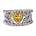 thumbnail image 5 of K-KED Elegant Women's 925 Silver Filled Wedding Ring Cubic Zircon Delicate Jewelry Gift Sz 6-10-8, 5 of 5