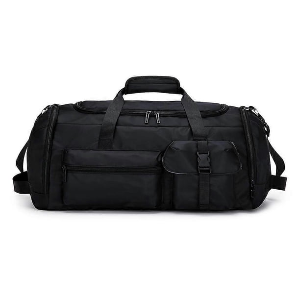Large Capacity Travel Bag Wet/Dry Compartment Duffle Bag Reinforced Backpack