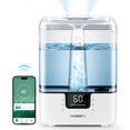 thumbnail image 1 of MERONTE Smart Humidifiers for Bedroom Large Room Home, 6L Cool Mist Top Fill Humidifier with Essential Oil Diffuser, Smart App & Voice Control, for N, 1 of 8