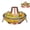 28cm, variant on Pure Copper Enamel Hot Pot, Thickened Copper Hot Pot with Lid, Enamel Coated Copper Cookware, Durable Household Hot Pot for Home Kitchen, Family Gatherings and Daily Cooking