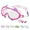 Colorful&pink, variant on 2026 New HD Children's Large Frame Waterproof and Anti-fog Swimming Goggles, Wide View Swim Goggles for Kids 3-15