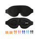 thumbnail image 4 of Kit de antifaz y tapones para oído para conciliar sueño Belug Negro, 4 of 4
