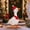 137 - Red, variant on Aurorax Winter Porch Goose Outfit 19 inch,Goose Clothes for Cement Goose Porch Goose 23"/17",Christmas Porch Goose Costume for Outdoor Yard
