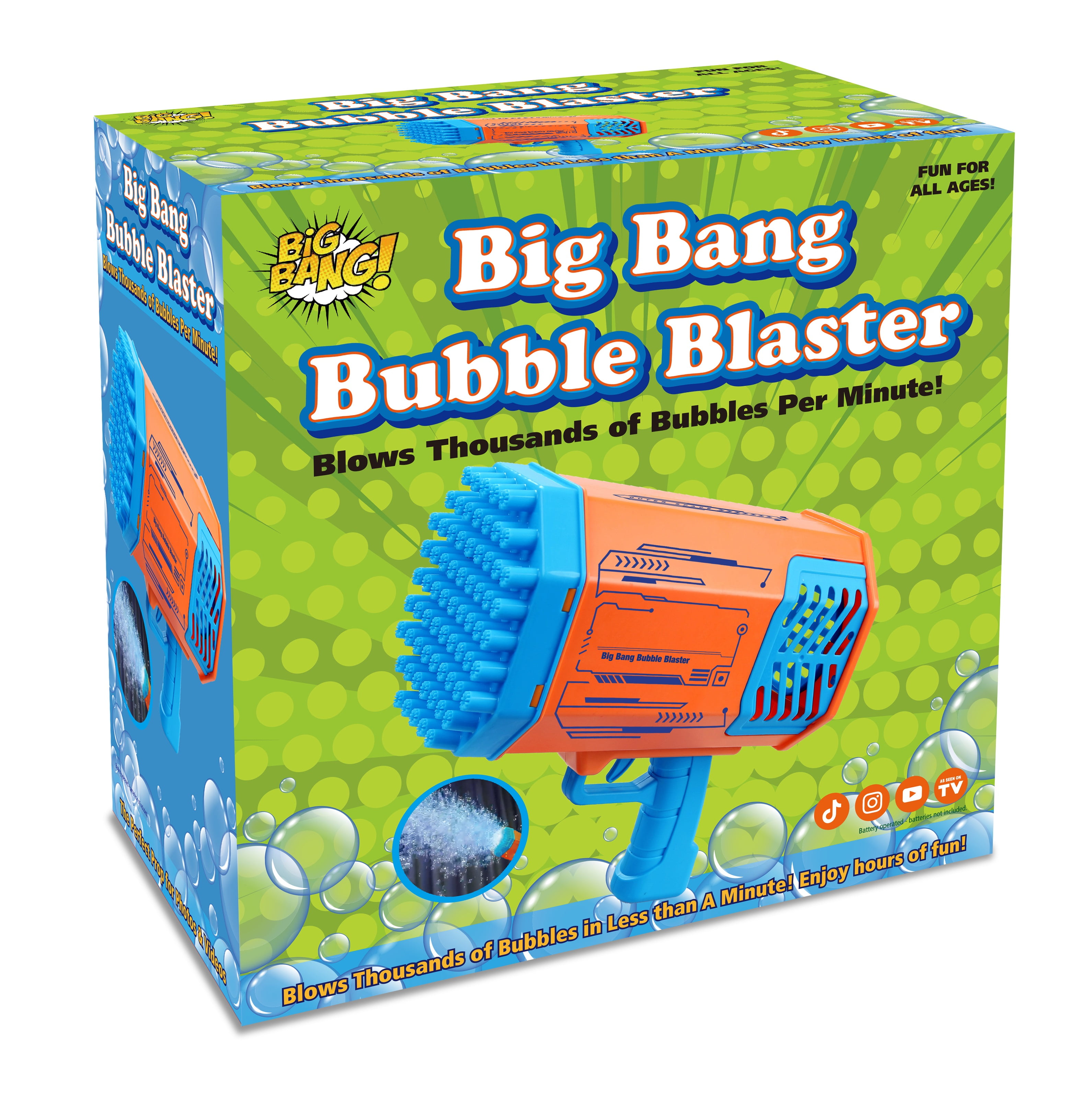 (2 pack) Big Bang Bubble Blaster