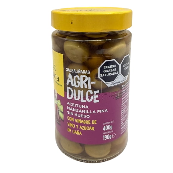 Aceituna Salsaliñada Jolca Agriduclce 400 g