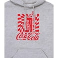 thumbnail image 3 of Coca-Cola - Warped Grid With Can - Men's Fleece Pullover Hoodie, 3 of 5
