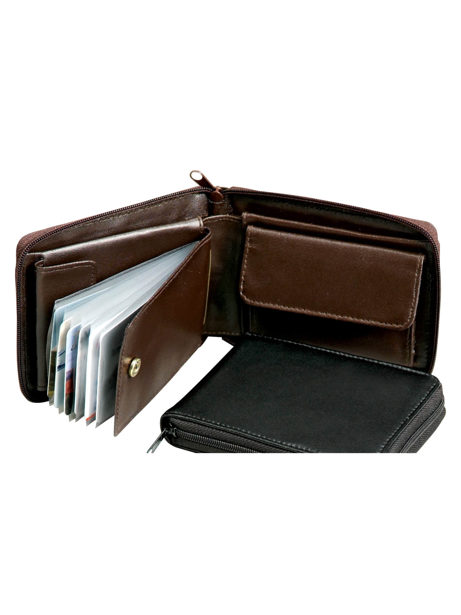 31.01 Zipped wallet in leather