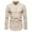 Khaki, variant on Fesfesfes New Long Sleeve Tops Dressy Blouse For Men Solid Color Casual Lapel Button Light Business Shirt Sale Items