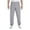 Charcoal Heather, variant on Jerzees Adult 9.5 oz. Super Sweats NuBlend Fleece Pocketed Sweatpants - 4850P