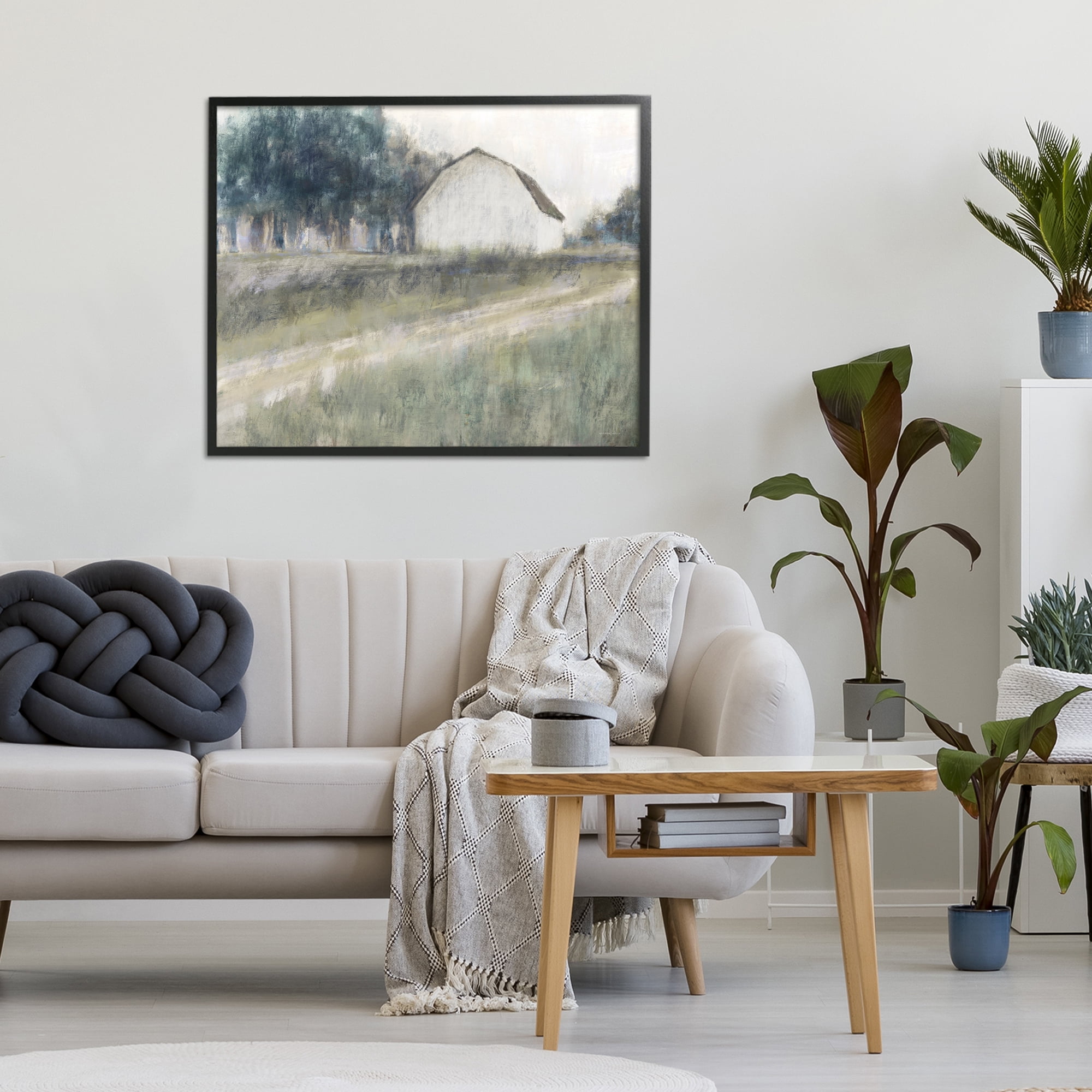Stupell Industries Another Path Abstraction Black Framed Giclee Art, design by Kamdon Kreations