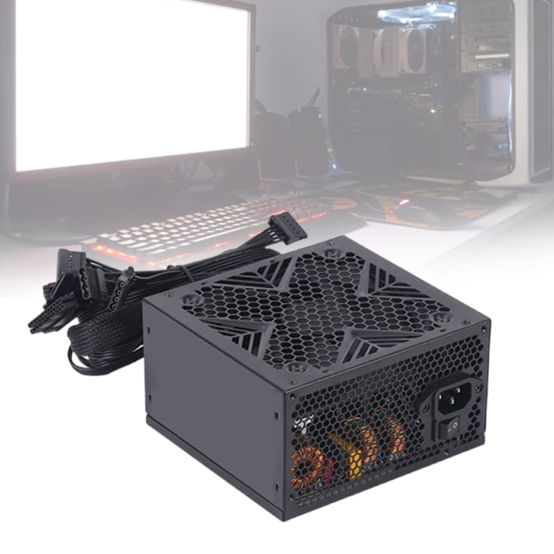 PC Power Supply 550W/650W/750W with 120mm Quiet Fan for Gaming Computers