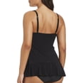 thumbnail image 2 of Beyond Control Swimwear womens  Solid Essentials Swimdress, 16, Black, 2 of 3