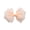 Peach Glow, variant on Organza Cloud Bow Hair Clip for Girls – 1 Pack - Summer Crystal