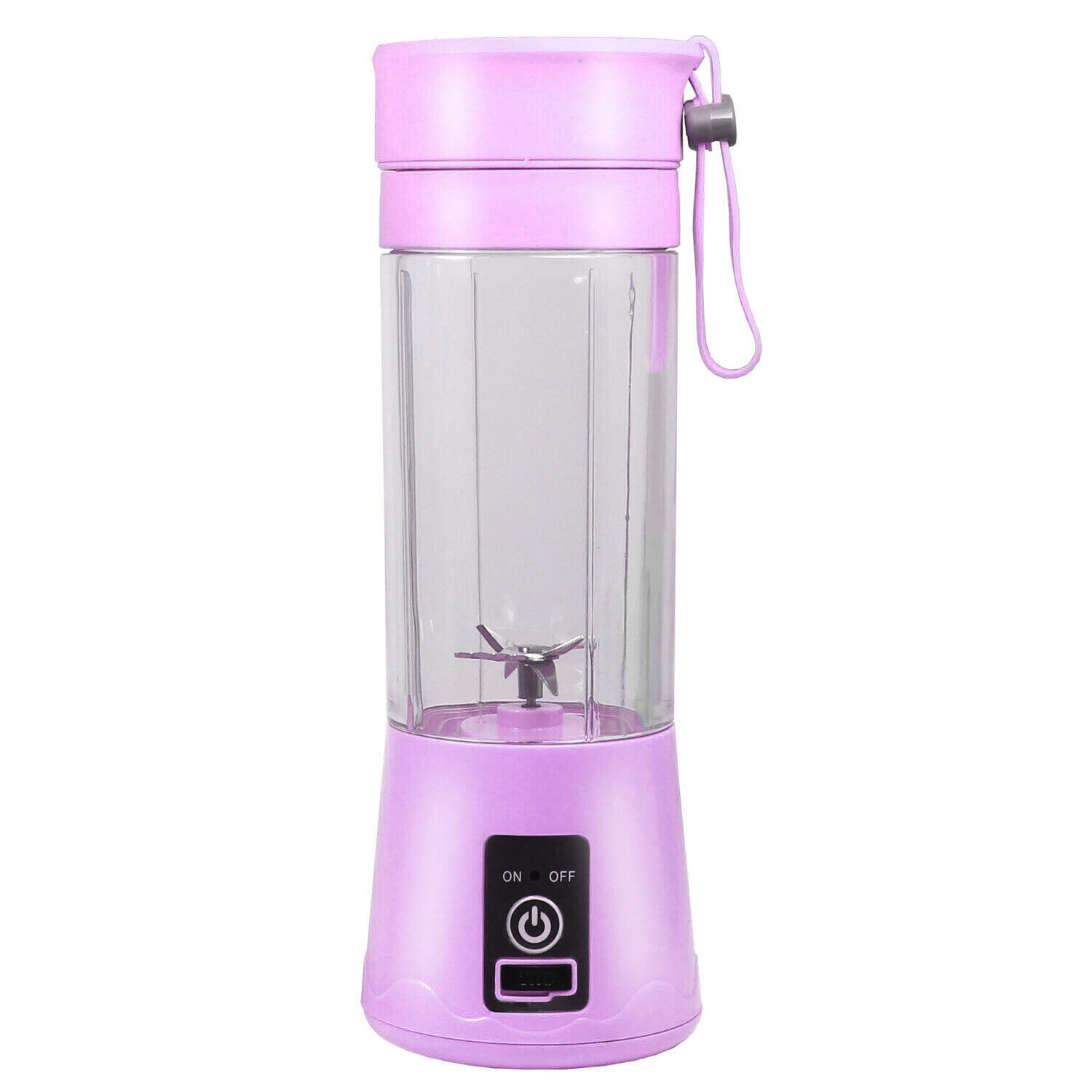 Jahy2Tech Portable Blender, Personal Blender with USB Rechargeable Juice  Mixer, Mini 13oz Bottles-Pink
