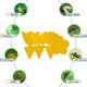 thumbnail image 4 of Pack of 30 yellow stickers Fungus Mosquitoes Yellow traps Fly traps Garden yellow boards Insects for indoor plants Insects for potted plants, 4 of 4