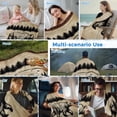 thumbnail image 5 of Brown Black Bear Cooling Blanket, Lightweight Breathable Summer Throw Blanket with Double Sided Cold Effect, Farmhouse Cabin Forest Vintage Picnic Beach Blankets Bed Sheet for Hot Sleepers 30"x40", 5 of 8