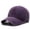 Purple, variant on Bainana Pure Washed Baseball Cap For Unisex Adult Solid Color Adjustable Baseball Hat Comfortable Lightweight Women Men Classic Style Peak Sport Golf Hat Purple