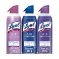 thumbnail image 1 of Lysol - 3 pack Desinfectante Antibacterial de Aire (White Linen, Lavender Sky, Light Breeze), 1 of 8