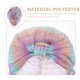 thumbnail image 5 of ADDHAT Turbante Decorativo De Poliéster Multicolor Para Mujer Uso En Casa Y Protección Del, 5 of 6