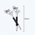 thumbnail image 4 of 10pcs Golf Tees For Golf Lovers Beginners, Professional Plastic Golf Tees, 10 Degree Oblique Insertion Golf Tee Flight-path Golf Tees, 4 of 5