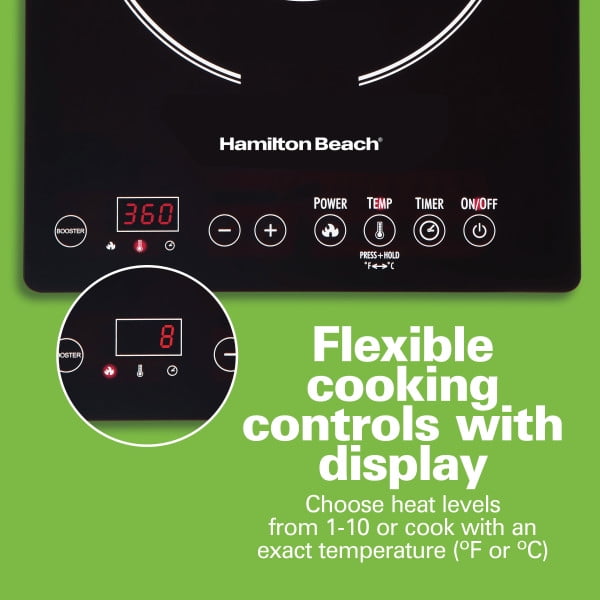 Hamilton Beach Single Induction Cooktop 