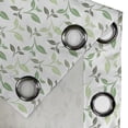 thumbnail image 4 of Ambesonne Green Grommet Curtain, Tea Leaves Faded Colors, 50" x 72", Green Army Green, 4 of 6
