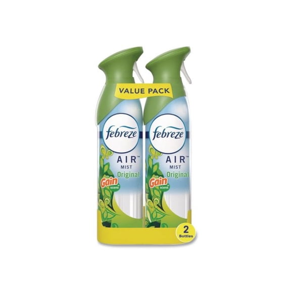 Procter & Gamble 17346 Air, Gain Original, 8.8 Oz Aerosol Spray, 2/pack, 3 Packs/carton