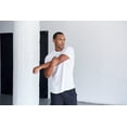 thumbnail image 4 of Expert Brand USA-Made Men's MoCA Cotton Blend Crewneck T-Shirt, White, XS, 4 of 8