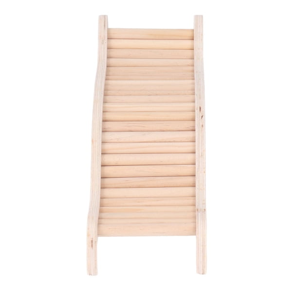Juguete de Escalada para Hámster, Puente Concaleras de Madera, Escalera de Madera para Hámster, Jaula para Ratas flexible, Juguete de Hábitat para animales Pequeños
