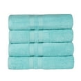 thumbnail image 5 of BNM Ultra-Soft Cotton Assorted Towels (Set of 4), Cyan, 5 of 9