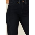 thumbnail image 2 of Lola Women's Jeans Dark Wash High Rise Straight Leg Blue 30W x 34L, 2 of 4
