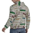 thumbnail image 3 of Hoodies for Men - funny cute gnomes books Long Sleeve Comfrt Men'S Fashion Hoodies & Sweatshirts, Sweatshirts for Men Hoodies Pullover Clothing Clothes with Pouch, 3 of 7