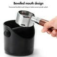 thumbnail image 4 of Coffee Knock Box, Espresso Knock Box, Barista Style Espresso Grounds Knock Box, Removable Plastic Knock Rod, Non-Slip Base, Espresso Maker Accessory, 4.33x3.93", 4 of 7