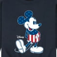 thumbnail image 3 of Disney - Americana - Mickey Flag Pattern - Men's Crew Neck Fleece Pullover, 3 of 5