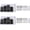 Black, variant on 1000 pcs Hair Pins Bobby Pins Kit , 400 Hair Pins for Women and 600 Clear Hair Bands Kit for Women Girls