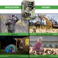 thumbnail image 3 of 16MP 1080P Tracking and Game Camera Hunting Camera Outdoor Wildlife Scouting Camera 46 LED Night Vision IP56 Waterproof, 3 of 8