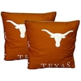 thumbnail image 2 of College Covers TEXDPPR Texas 16 x 16 Decorative Pillow Set, 2 of 2