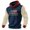Navy, variant on 4th of July Hoodie Men 250 Anniversary USA Sweatshirt Long Sleeve Waffle Knit Tops Patriotic Print Casual Pullover with Pocket