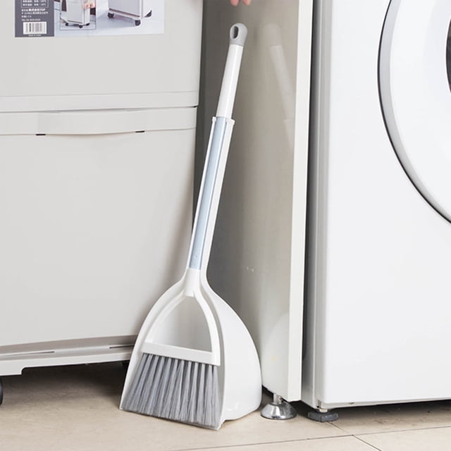 Broomstick And Dustpan Combo For Home Kitchen Room Kids Housework Cleaning Craft