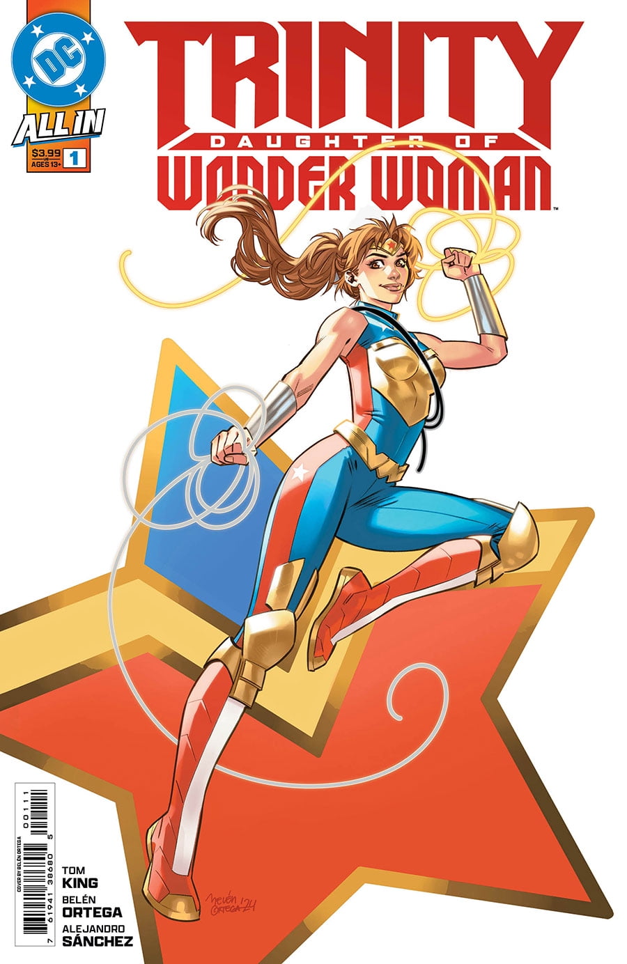 ABSOLUTE WONDER WOMAN #1 Sixth Printing Cvr B Mark Spears Connecting Card  Stock Var, image size:900x1384