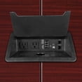 thumbnail image 4 of Regency Legacy 71" Racetrack Conference Table with Power Data Grommet- Mahogany, 4 of 7