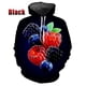 thumbnail image 3 of Sudadera con capucha de frutas tropicales y limón para hombre, sudadera con estampado 3D de aguacate y kiwi, ropa para mujer, sudaderas con capucha de moda Harajuku y2k, 3 of 5