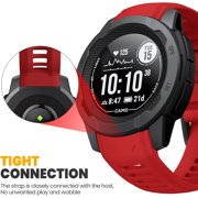 Tianle Band Compatible with Garmin Instinct Garmin Instinct 2 wristband 22mm Soft Silicone Replacement Watch Strap Compatible with Instinct 2 Solar/Tactical