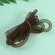 thumbnail image 2 of 1 set/8pcs de 8 mm tubo de malla elástica tubo de trenzas de nylon neta creative net cable joyas de bricolaje para hacer suministros para bownot (1 tira/2pcs, color aleatorio), 2 of 5