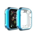 thumbnail image 2 of Sleektime Case for Apple Watch Series 6/5/4/SE 40mm, with Screen Protector, Soft Flexible Transparent TPU All-Around Anti-Scratch Lightweight Protective Cover, Blue, 2 of 7