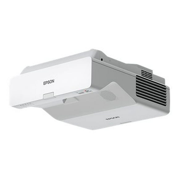 Epson PowerLite 770F - 3LCD projector - 4100 lumens (white) - 4100 lumens (color) - Full HD (1920 x 1080) - 16:9 - 1080p - ultra short-throw lens - 802.11a/b/g/n/ac wireless / LAN/ Miracast - with 3 years Epson Road Service Program