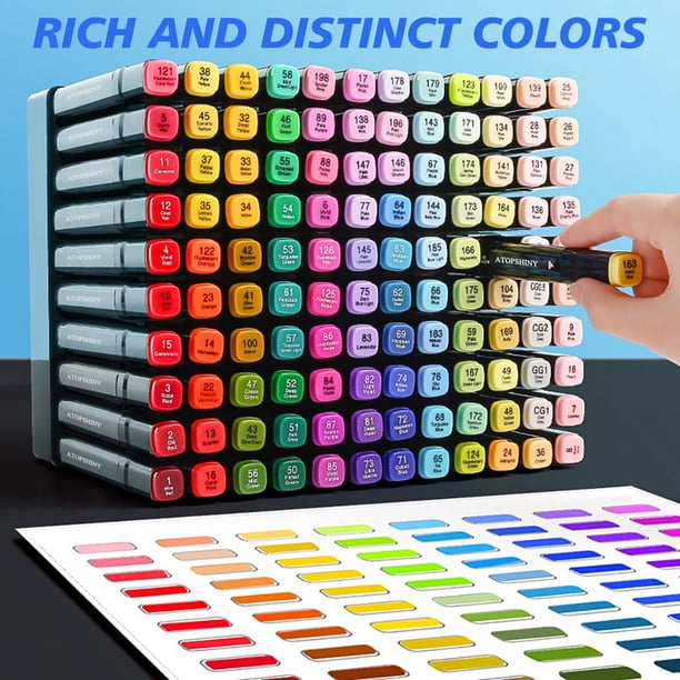 LWBDD 168 Alcohol Markers - Art supplies for office retail