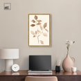 thumbnail image 3 of Sepia Sprigs IV Canvas Print Boho Natural Art by Art Remedy, Gold Frame, 16 x 24, 3 of 7